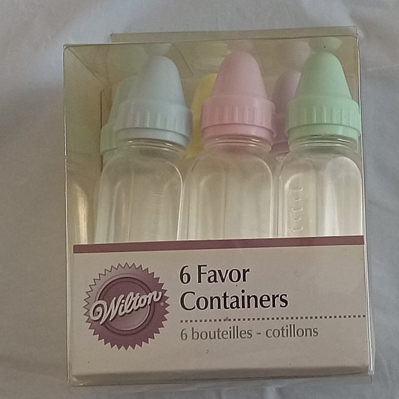 COPY - Wilton Mini Baby Bottles Shower Favors NWL 6 Count Accents Gifts Dollhou… - Picture 4 of 5